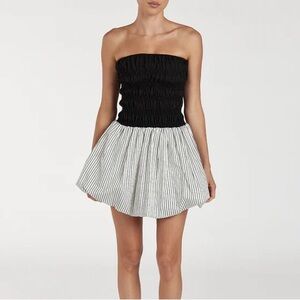 DISSH Silk Blend Mini Dress